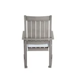 Club Wrought Aluminum Outdoor Slatted Rocker - Image 9