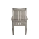 Club Wrought Aluminum Outdoor Slatted Rocker - Image 10