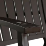 Croquet Cast Aluminum Outdoor Sofa