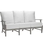 Croquet Cast Aluminum Outdoor Sofa - Image 16
