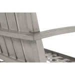 Croquet Cast Aluminum Outdoor Sofa - Image 15