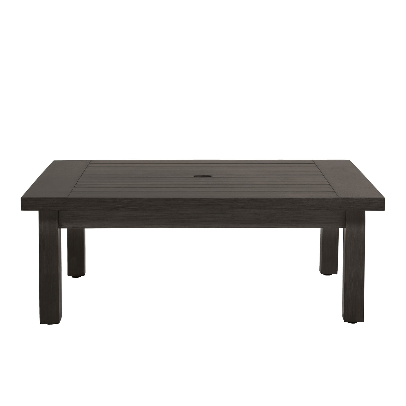 Club Aluminum Square Outdoor Coffee Table