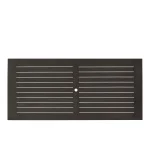 Club Aluminum Rectangle Outdoor Slatted Table - Image 19