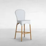 Savoy N-dura Resin Wicker Outdoor Bar Stool 45 In. - Image 11