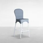 Savoy N-dura Resin Wicker Outdoor Bar Stool 45 In. - Image 10