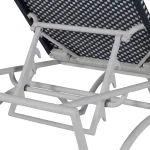 Savoy N-dura Resin Wicker Outdoor Chaise Lounge - Image 4