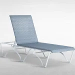 Savoy N-dura Resin Wicker Outdoor Chaise Lounge - Image 6