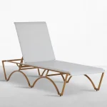 Savoy N-dura Resin Wicker Outdoor Chaise Lounge - Image 7