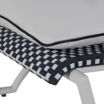 Savoy N-dura Resin Wicker Outdoor Chaise Lounge - Image 9