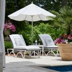 Savoy N-dura Resin Wicker Outdoor Chaise Lounge - Image 12