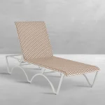 Savoy N-dura Resin Wicker Outdoor Chaise Lounge - Image 13