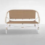 Savoy N-dura Resin Wicker Outdoor Loveseat - Image 27