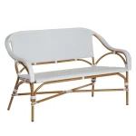 Savoy N-dura Resin Wicker Outdoor Loveseat - Image 24