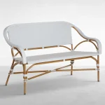 Savoy N-dura Resin Wicker Outdoor Loveseat - Image 5