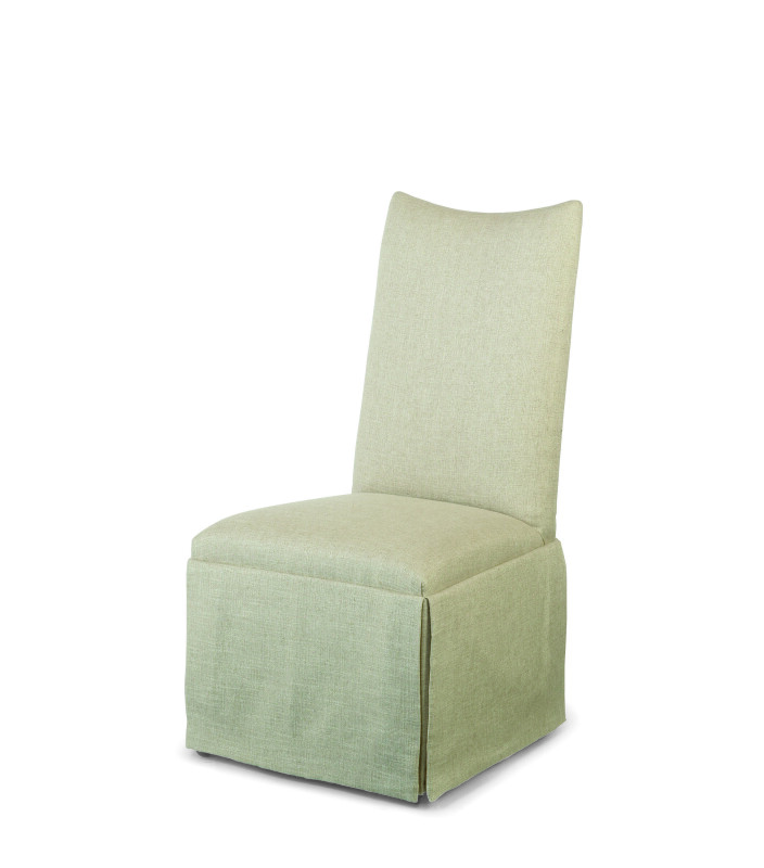 3370-2C - Hollister Stght Back/Scoop Top Chair W/Casters