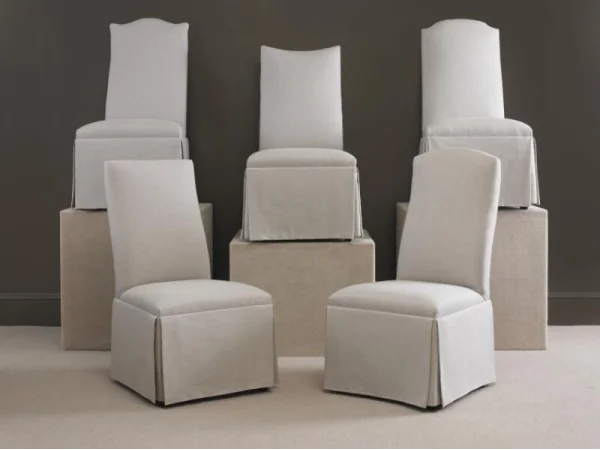 3371-1 - Chandler Curved Back With Straight Top Chair - Image 4