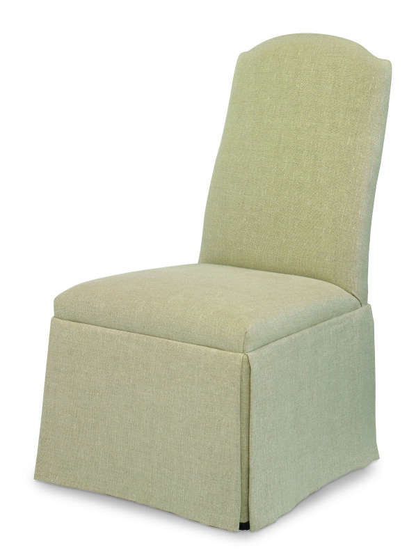 3371-4C - Chandler Curved Back With Arch Top Chair With Casters