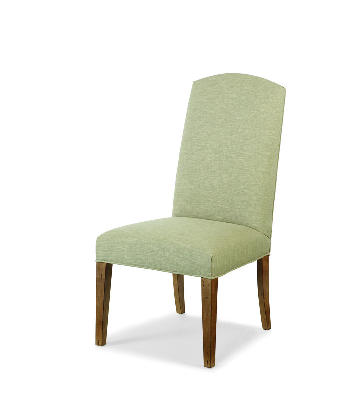 3372-5 - Hollister Straight Back-Exposed Wood W/Sweep Top