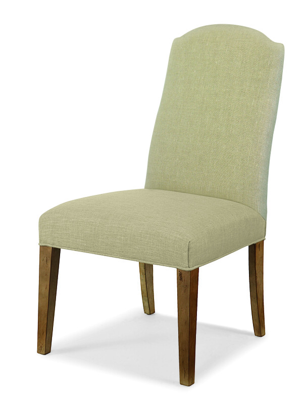 3373-4 - Chandler Curved Back-Exposed Wood W/Arch Top