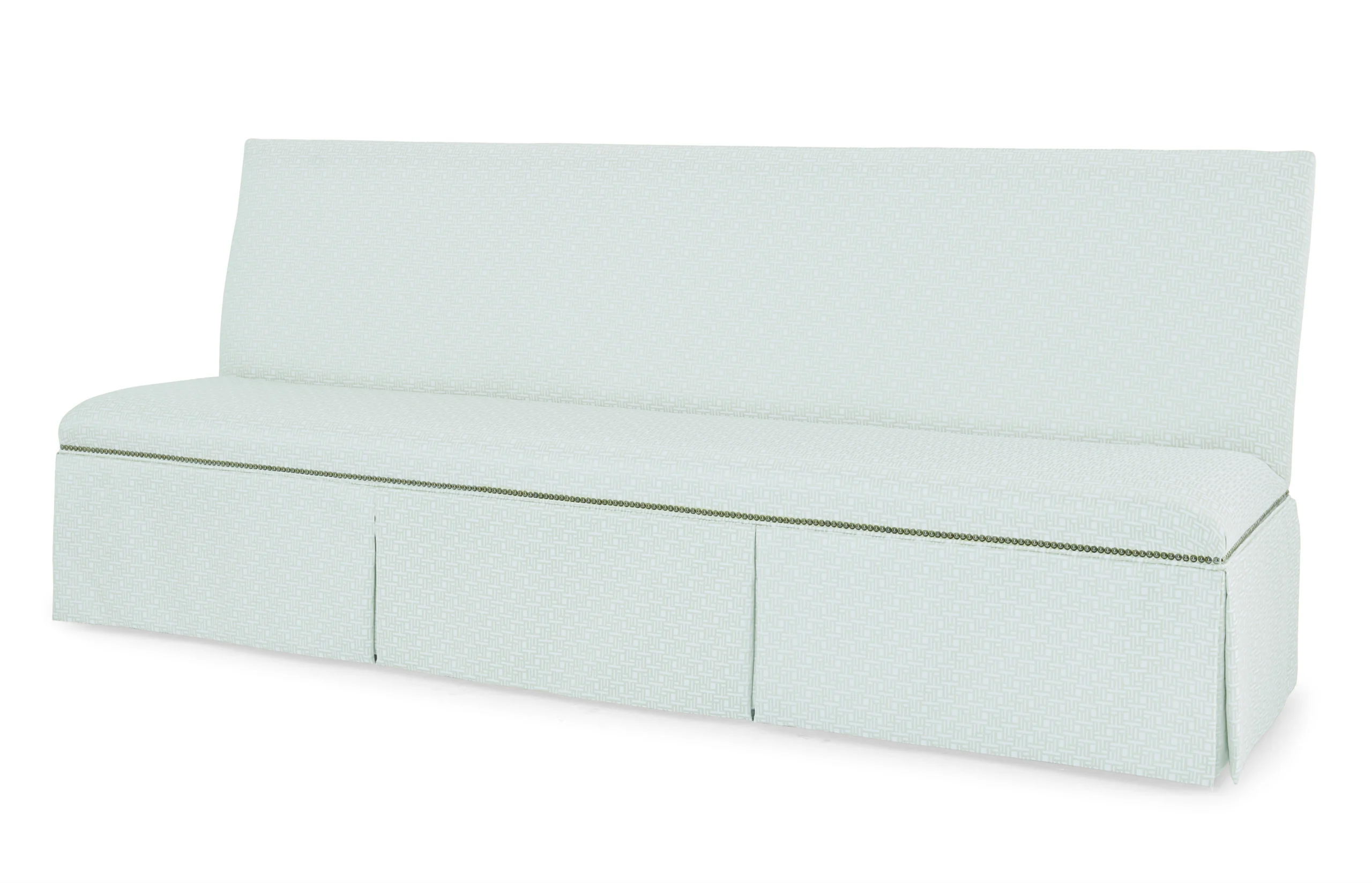 3380-5-SK - Layla 85" To 96" Skirted Armless Banquette