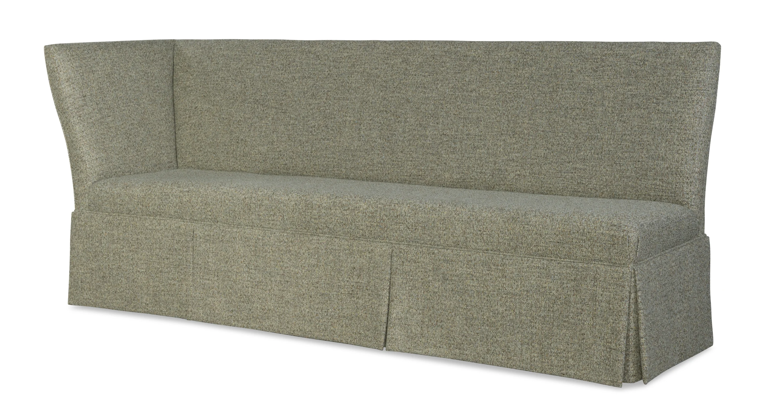 3381-4-SK - Layla 81" To 96" Skirted Laf Corner Banquette