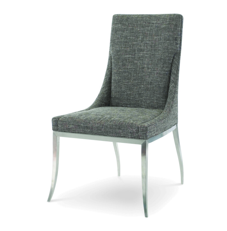 3387S-1 - Mica Stainless Side Chair