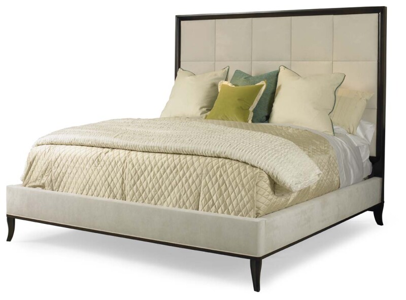 339-127 - Tribeca Uph Tall Hb (Block) Bed - Cal King 6/0