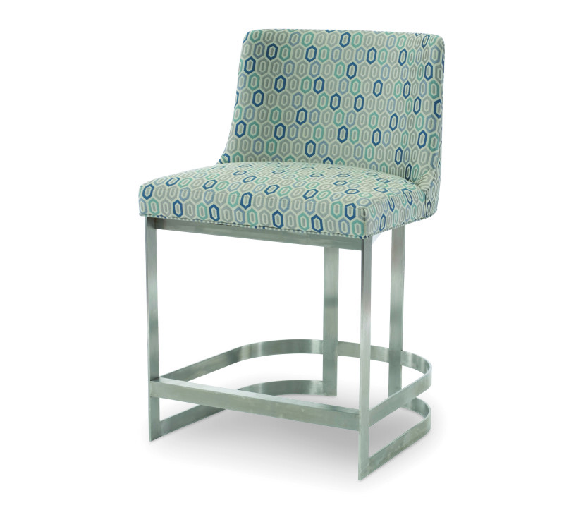 3392C-1 - Copenhagen Stainless Counter Stool