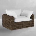 Montecito N-dura Resin Wicker Outdoor Lounge Chair - Image 4