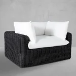 Montecito N-dura Resin Wicker Outdoor Lounge Chair - Image 10