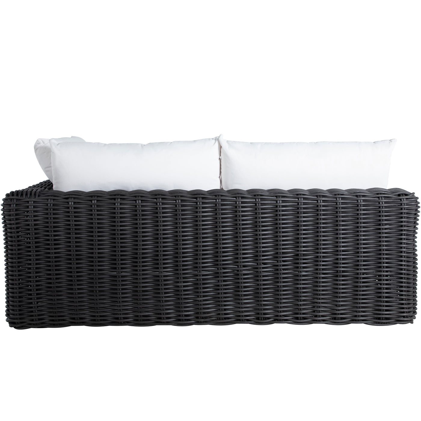 Montecito N-dura Resin Wicker Outdoor Right Arm Facing Loveseat Sectional