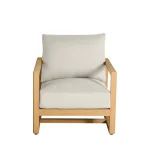 Avondale N-dura Wood Outdoor Lounge Chair - Image 9