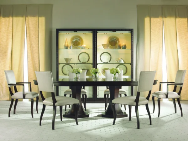33H-303 - Tribeca Double Pedestal Dining Table - Tribeca - Image 5