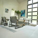 Avondale Wrought Aluminum Outdoor Lounge Chair - Image 11