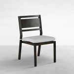 Avondale Wrought Aluminum Outdoor Side Chair - Image 15