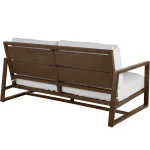 Avondale Wrought Aluminum Outdoor Loveseat - Image 19