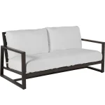 Avondale Wrought Aluminum Outdoor Loveseat - Image 18