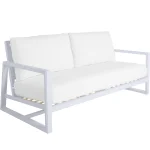 Avondale Wrought Aluminum Outdoor Loveseat - Image 14