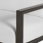Avondale Wrought Aluminum Outdoor Loveseat - Image 10