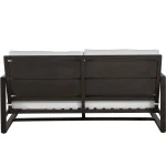 Avondale Wrought Aluminum Outdoor Loveseat - Image 4