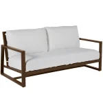 Avondale Wrought Aluminum Outdoor Loveseat - Image 23