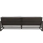Avondale Wrought Aluminum Outdoor Sofa Sleek Design - Image 16