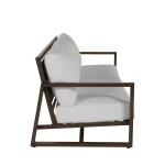Avondale Wrought Aluminum Outdoor Sofa Sleek Design - Image 8