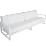 Avondale Wrought Aluminum Outdoor Sofa Sleek Design - Image 7