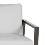 Avondale Wrought Aluminum Outdoor Sofa Sleek Design - Image 6