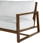 Avondale Wrought Aluminum Outdoor Sofa Sleek Design - Image 22