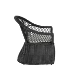 Soho Woven N-dura Resin Wicker Outdoor Arm Chair - Image 3