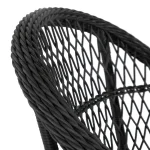 Soho Woven N-dura Resin Wicker Outdoor Arm Chair - Image 11