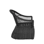Soho Woven N-dura Resin Wicker Outdoor Arm Chair - Image 6