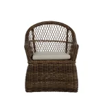 Soho Woven N-dura Resin Wicker Outdoor Arm Chair - Image 5